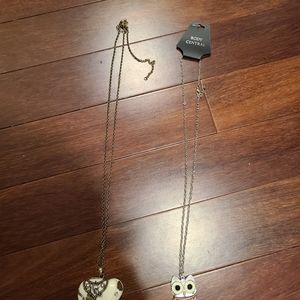 2 necklaces